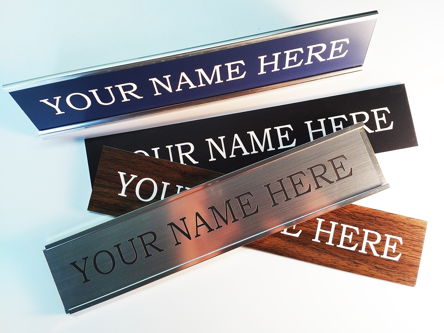 Name Plate With Two Names at Charles Herald blog