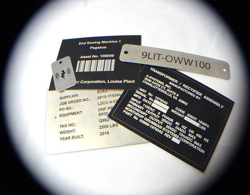 anodized aluminum tags florida